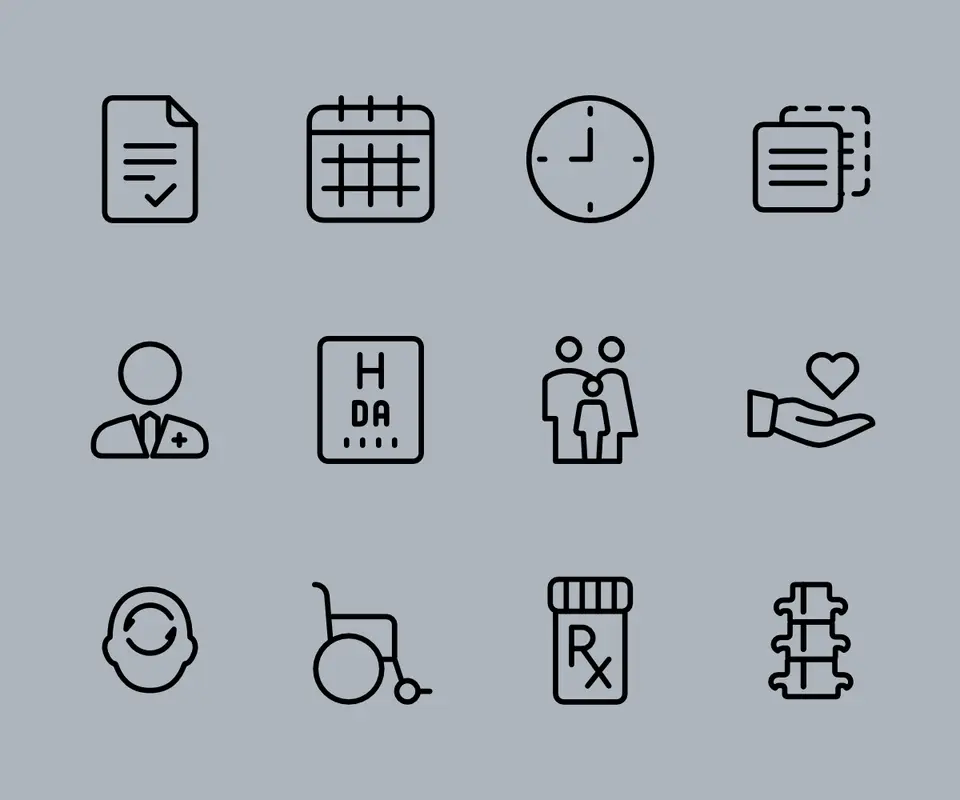 Screenshot of University of Utah Health - Icon System